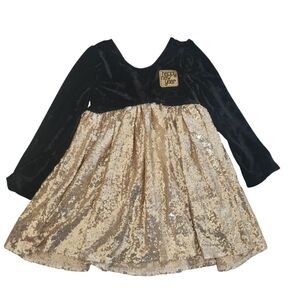 Flowers & Felt New Years Party Dress